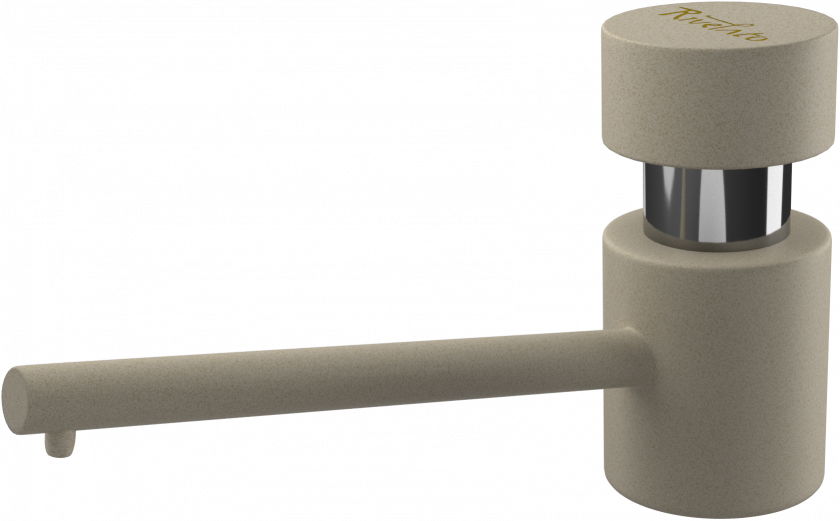 Дозатор Rivelato RD-1000, d=35 мм, 1000мл, темно-бежевый