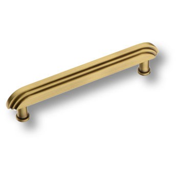 Ручка-скоба, 25240-013-128, 128мм, металл, состаренная латунь