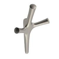 Крючок, WALENCIA, трехрожковый, металл, инокс, GTV