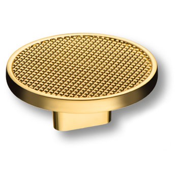 Ручка-кнопка, 4194 016MP11, d=60мм, металл, глянцевое золото