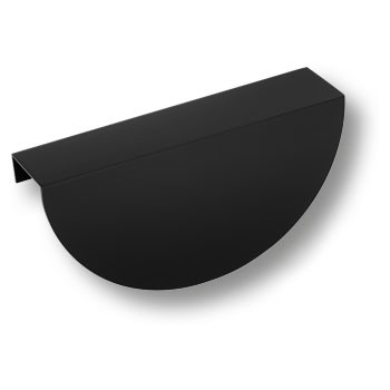 Ручка-профиль, 1233-200-Matt Black, металл, черный