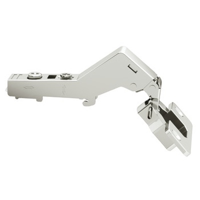Петля угловая 45° накладная 310SM clip-on, БЕЗ доводчика, эксцентриковая регулировка, 48/6мм, БЕЗ ПЛАНКИ, Hafele