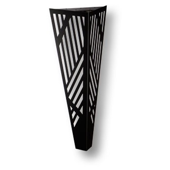 Опора декоративная мебельная, 710х208х208мм, сталь, черный