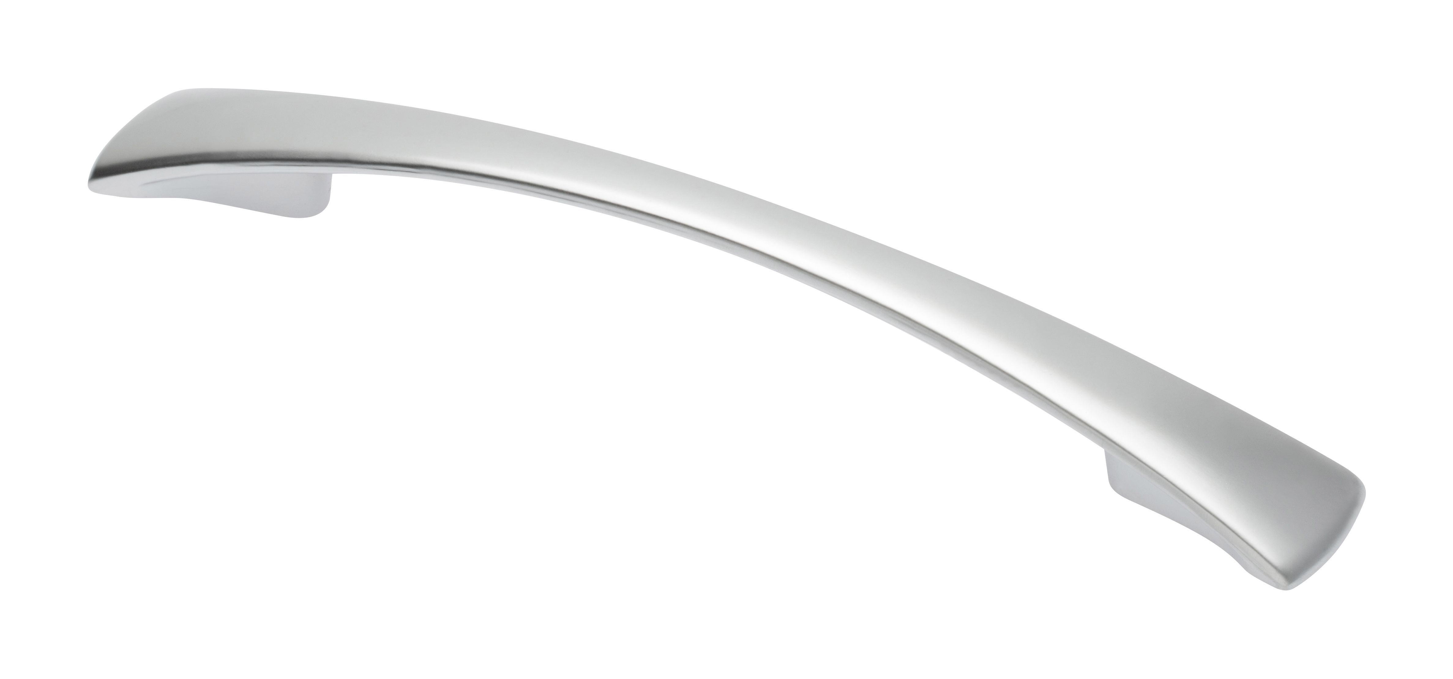 Ручка-скоба, UZ-Z10, 128мм, металл, матовый хром