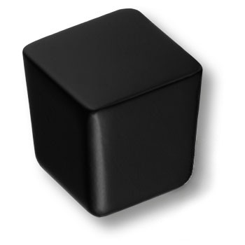 Ручка-кнопка, 8151-032, 28х25х25мм, металл, черный