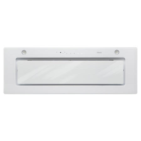 Вытяжка полновстраиваемая Falcon White Glass 80, 80см, с угольным фильтром, белый, Konigin
