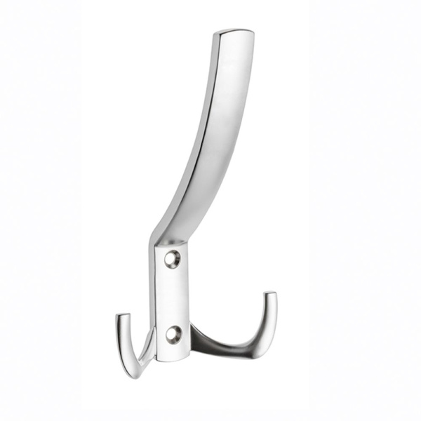 Крючок, K23-D1, трехрожковый, металл, матовый хром, GTV