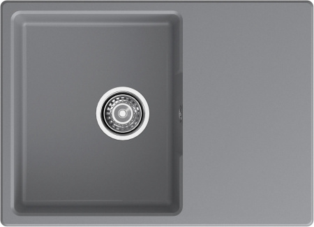 Мойка GranFest URBAN 668L, 680х490 мм, темно-серый