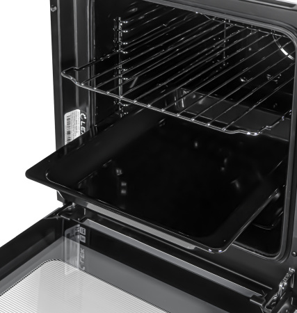 Духовой шкаф EDP 4590 BL, 45 см, стекло/нерж. сталь, черный, Lex