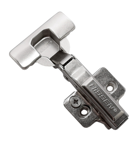 Петля накладная 110*, доводчик, two way, планка 3D, регулировка 3D, 48мм, HISSEN