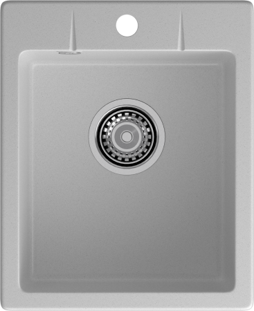 Мойка GranFest URBAN 240, 400х490 мм, серый
