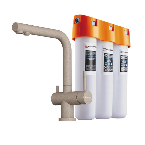 Комплект Nagano-P-SA, бежевый + Pure drop Lite 