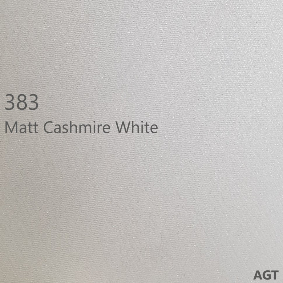 Панель, 383/3082, 18мм, 1220х2800мм, матовый кашемир белый/белый, AGT