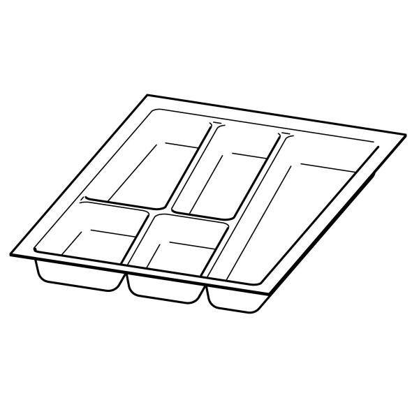 Лоток OrgaTray 740 AvanTech YOU, NL500, KB400, антрацит