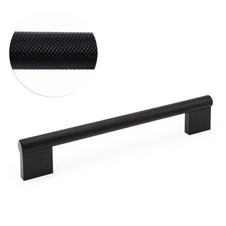 Ручка-скоба, GRAF BIG, 0486192L30, 192мм, металл, черный, Viefe