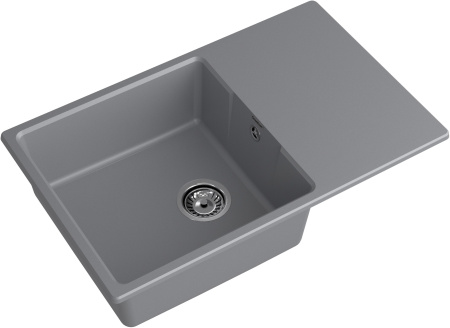 Мойка GranFest URBAN 678L, 780х490 мм, темно-серый