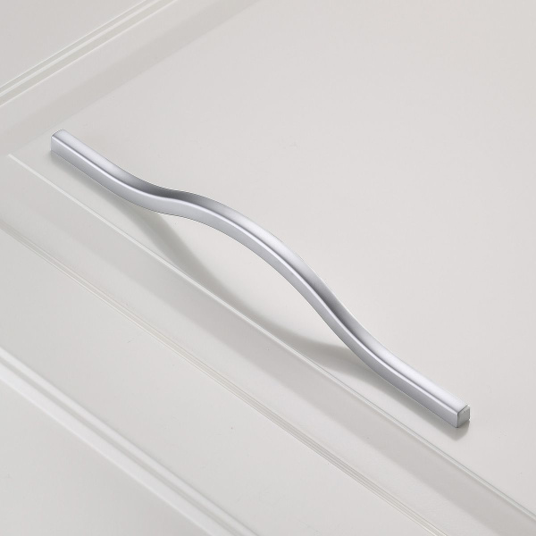 Ручка-скоба, VITO, 160мм, металл, алюминий