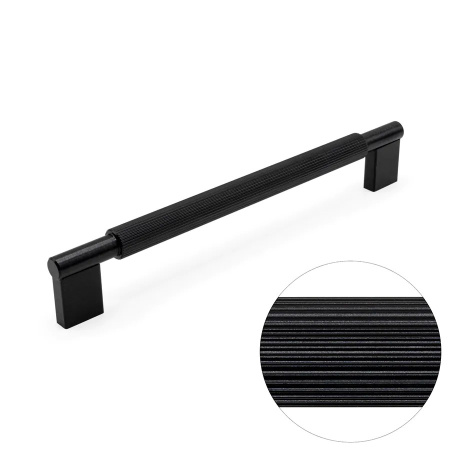 Ручка-скоба, ARPA, 0583192L30, 192мм, металл, черный, Viefe