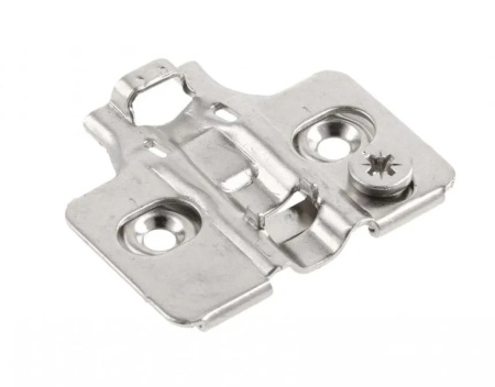 GTV Петля Silento Pro внутренняя, с планкой 0мм, доводч 2way, БЕЗ еврошурупа, 3D-регулировка