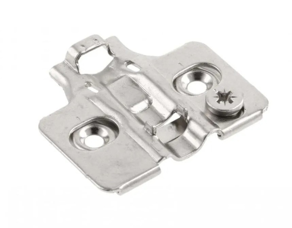 GTV Петля Silento Pro внутренняя, с планкой 0мм, доводч 2way, БЕЗ еврошурупа, 3D-регулировка