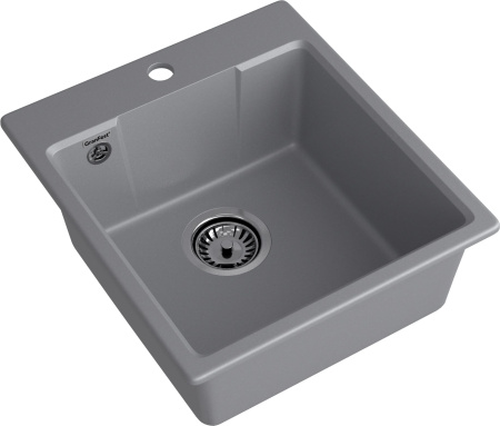 Мойка GranFest URBAN 644, 440х490 мм, темно-серый