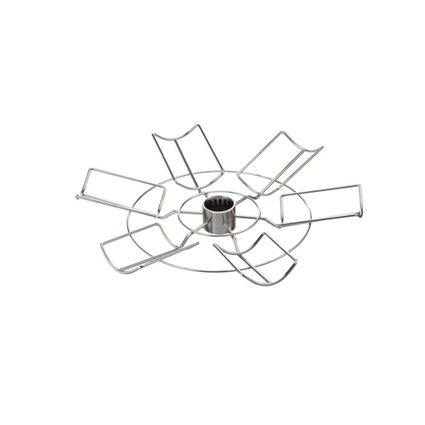 Полка центральная для бутылок d=490мм, хром