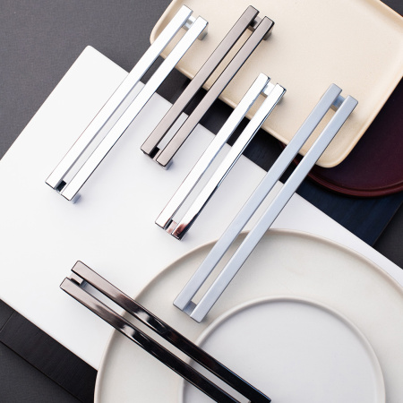 Ручка-скоба, 2351, 160мм, металл, хром