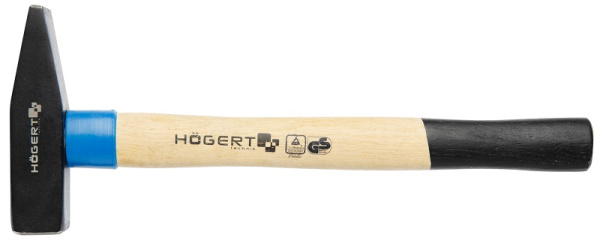 Молоток кованный 500гр, с деревянной рукояткой