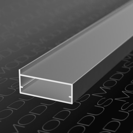 MZ12 Алюминиевый профиль для стекла, 45х20мм, L=6000мм, латунь