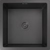 Мойка GranFest METAL 4444, 440х440 мм, нерж. сталь PVD, графит