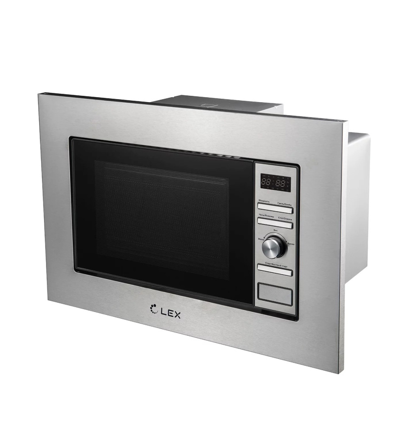 Микроволновая печь BIMO 20.05 IX, нерж. сталь, Lex