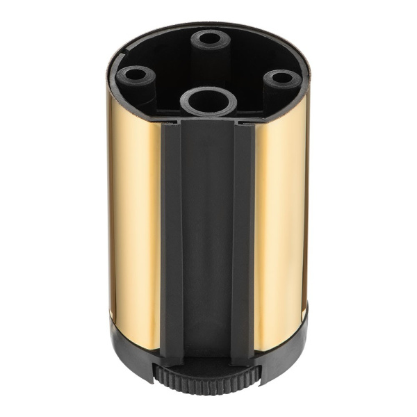 Опора декоративная мебельная, пластик, глянцевое золото