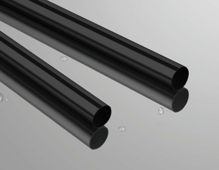 РАСПИЛ Штанга круглая, d=25мм, толщина 0,8мм, L=1,5м, ЧЕРНЫЙ, CMF