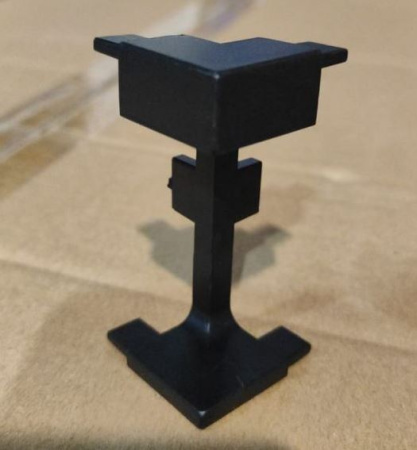 Уголок внешний для КВ95 (C), А25 черный браш