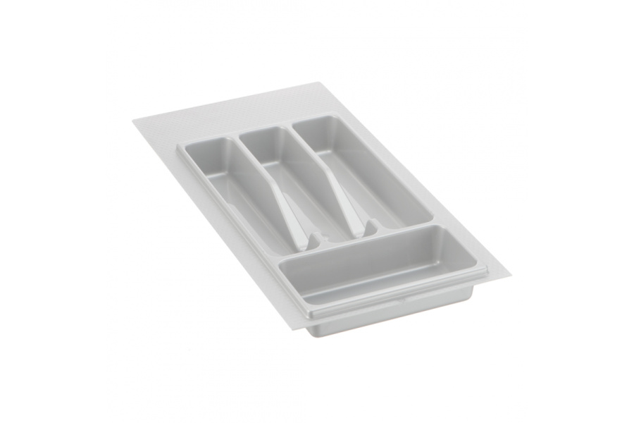 Вкладыш на 350мм для кухонных принадлежностей, 391-490х205-270мм, белый, Volpato