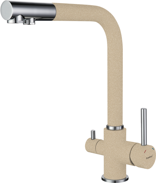 Смеситель GranFest 3611, d=50 мм, кашемир