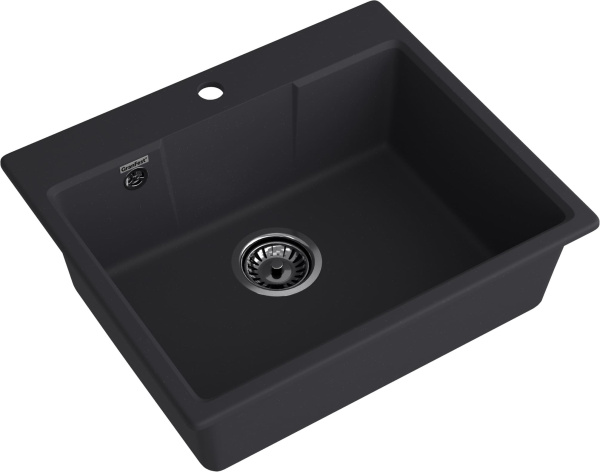 Мойка GranFest URBAN 658, 580х490 мм, черный