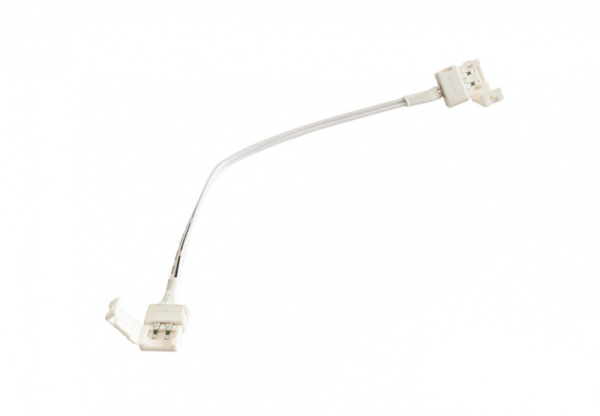 8мм. Коннектор гибкий лента-лента для одноцветных лент, зажимной, L=150мм