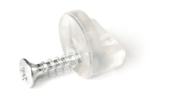 Пластиковый держатель для зеркал с винтом