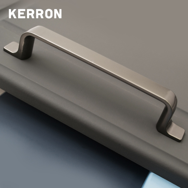 Ручка-скоба, 2520, 128мм, металл, черный матовый никель