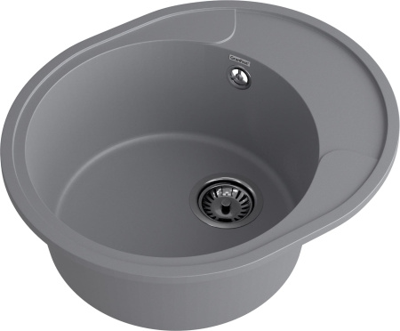 Мойка GranFest URBAN 857L, 580х490 мм, темно-серый