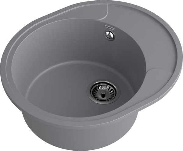 Мойка GranFest URBAN 857L, 580х490 мм, темно-серый