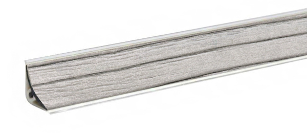 Плинтус LB-15, сосна бискайская, L=3000мм, 14,4х14,4мм