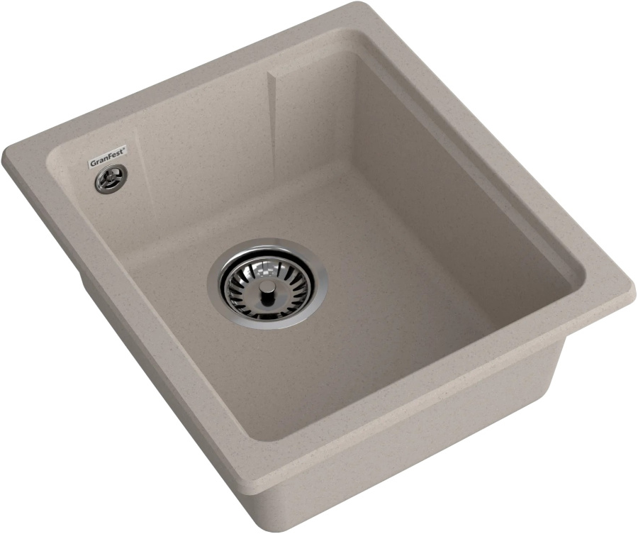 Мойка GranFest URBAN 4540, 450х400 мм, песочный