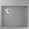 Мойка Rivelato TESORO 505-L, 500х510х200мм, серый металлик