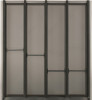 Лоток для столовых приборов, 411х473х55мм, в шкаф 500 мм, черный, Blum Legrabox