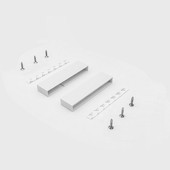 Держатель передней панели ящика, левый и правый,  (H84), HISSEN