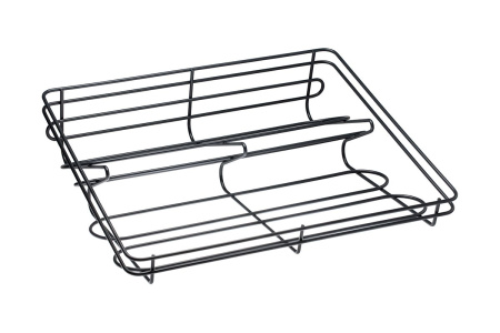 Полка для обуви SMART, 700мм, 460х660х152мм, без направляющих, сталь, графит