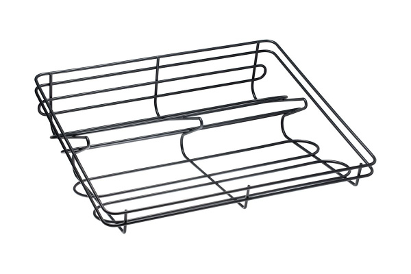 Полка для обуви SMART, 700мм, 460х660х152мм, без направляющих, сталь, графит