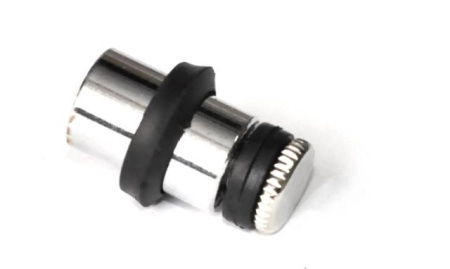 Полкодержатель для стекла 6-8мм, односторонний, хром